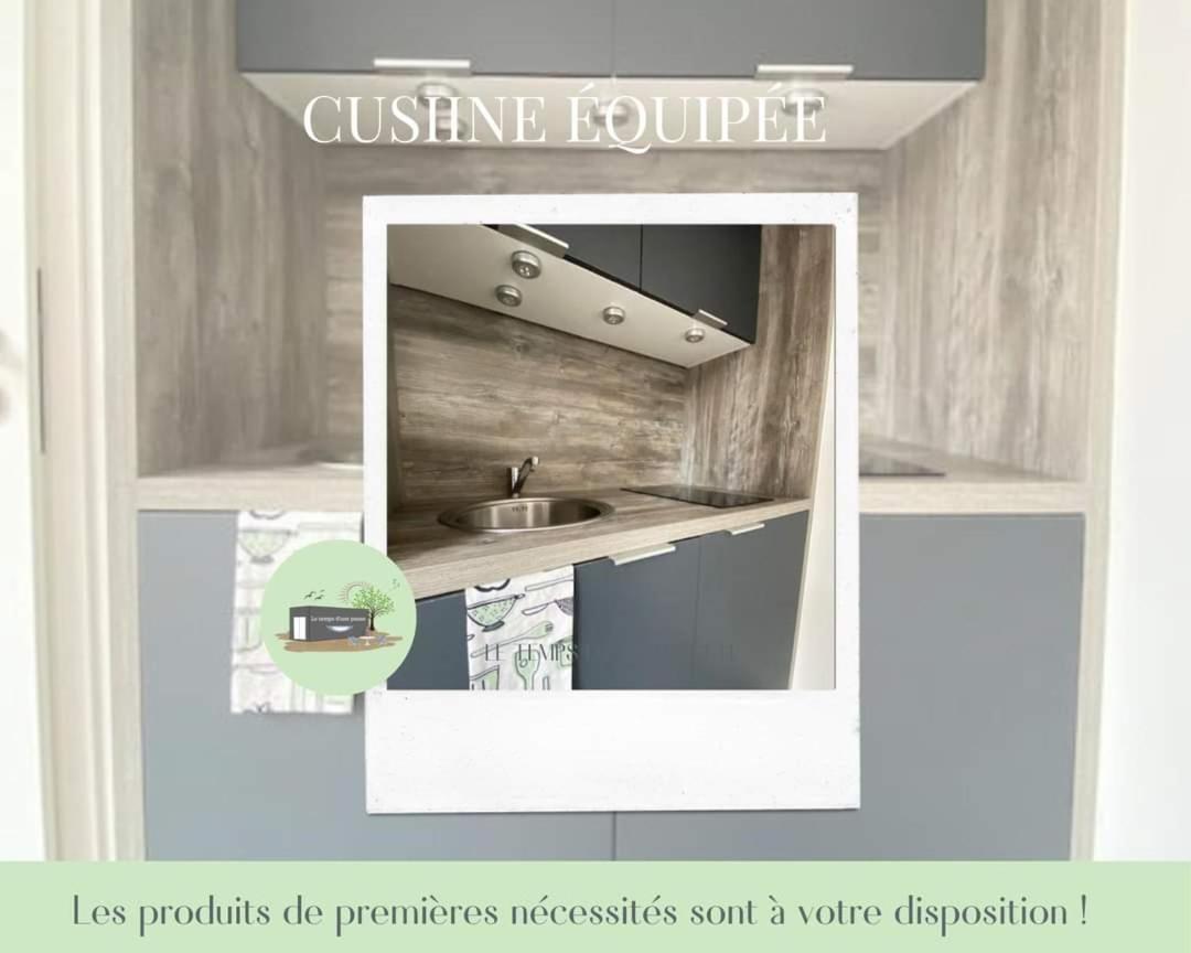 Studio De Jardin "Le Temps D Une Pause" Jusqu'A 4 Personnes En Face Du Beaujolais - Climatisation Et Borne Recharge Vehicule Electrique Montmerle-sur-Saone Zewnętrze zdjęcie
