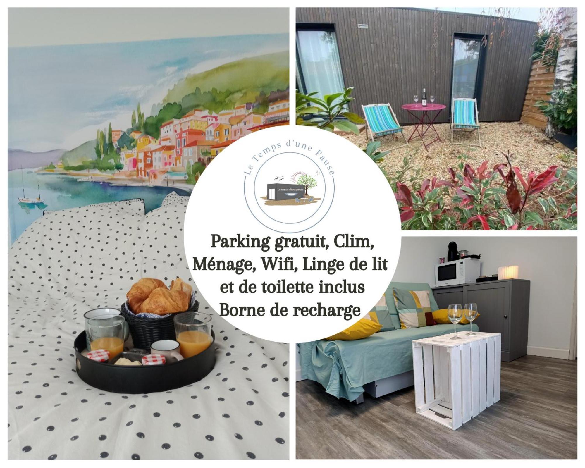 Studio De Jardin "Le Temps D Une Pause" Jusqu'A 4 Personnes En Face Du Beaujolais - Climatisation Et Borne Recharge Vehicule Electrique Montmerle-sur-Saone Zewnętrze zdjęcie